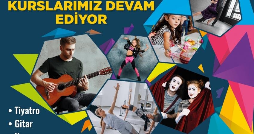 Narlıdere Belediyesi’nin açtığı yaz hobi kurslarına katılanlar hobilerini ve becerilerini