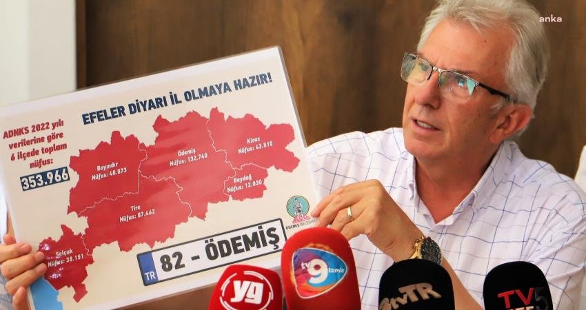Ödemiş Belediye Başkanı Mehmet Eriş, “Bazı ilçelerin il yapılması gündemde.