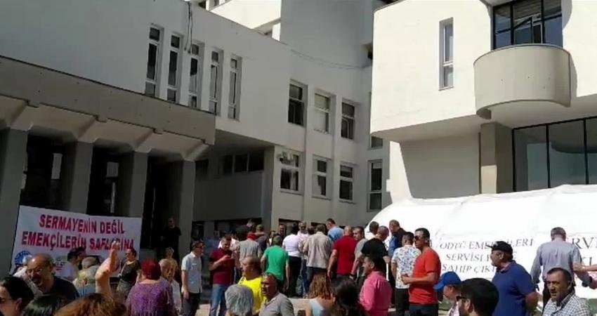 Orta Doğu Teknik Üniversitesi'nde (ODTÜ) personel semt servislerinin yaz aylarında