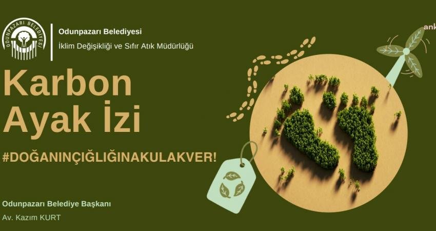 Odunpazarı Belediyesi, iklim değişikliği ile mücadele kapsamında karbon ayak izini