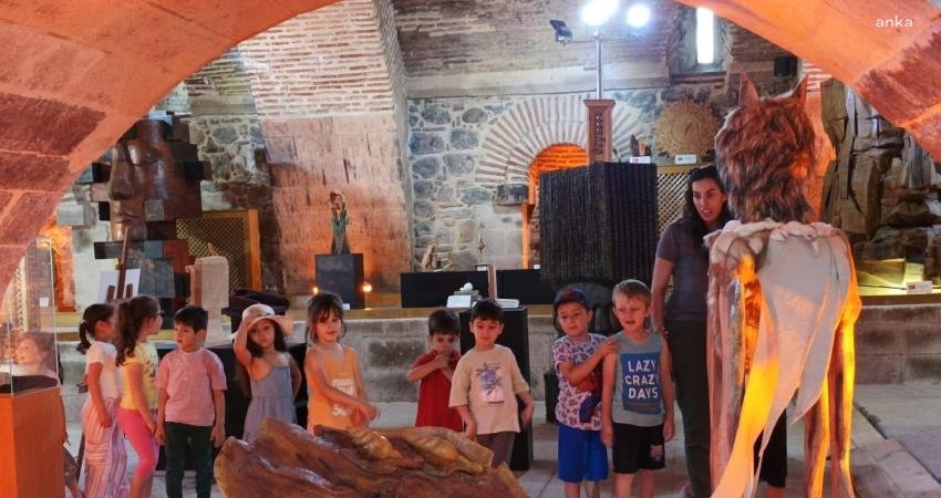 Odunpazarı Belediyesi’ne bağlı kreşlerin öğrencileri, yaz okulları etkinlikleri kapsamında tarihi