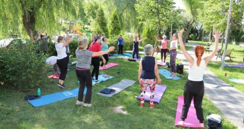 Odunpazarı Belediyesi, sağlıklı ve kaliteli bir yaşam için parklarda gerçekleştirdiği