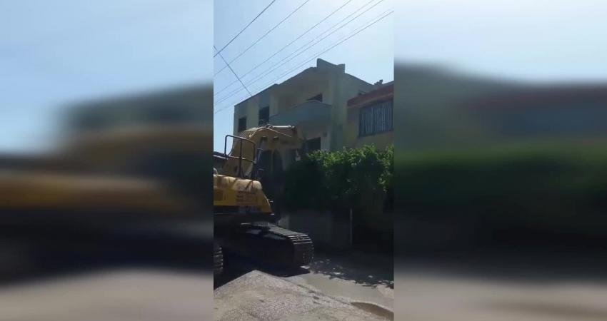 Kahramanmaraş merkezli 6 Şubat depremleri sonrası Osmaniye'de ağır hasarlı hale