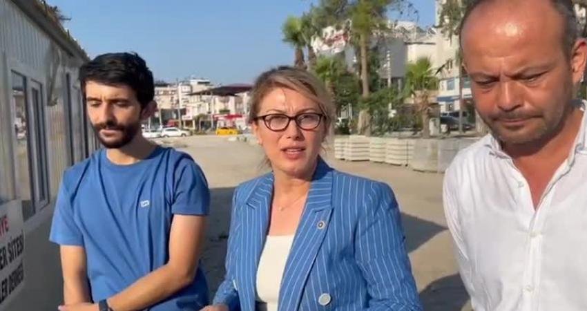 CHP Osmaniye Milletvekili Asu Kaya, Osmaniye’de 10 bin liralık deprem