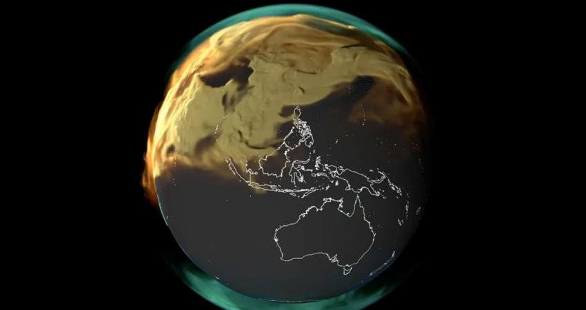 Rahatsız Edici Yeni NASA Animasyonu, Dünya’nın Sera Gazında Boğulduğunu Gösteriyor Yayınlanan yeni NASA animasyonu, Dünya'nın sera gazında nasıl boğulabileceğini gösteriyor