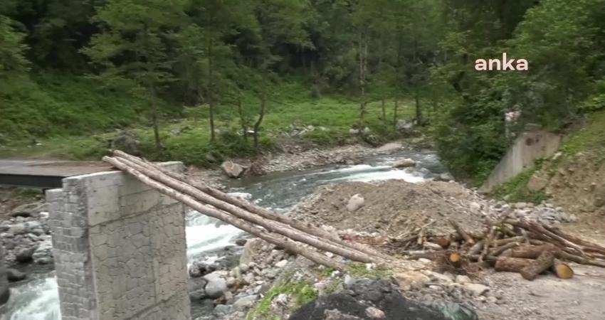 Rize’nin AKP’li Çamlıhemşin Belediye başkanı Osman Haşimoğlu’nun sit alanı içerisinde
