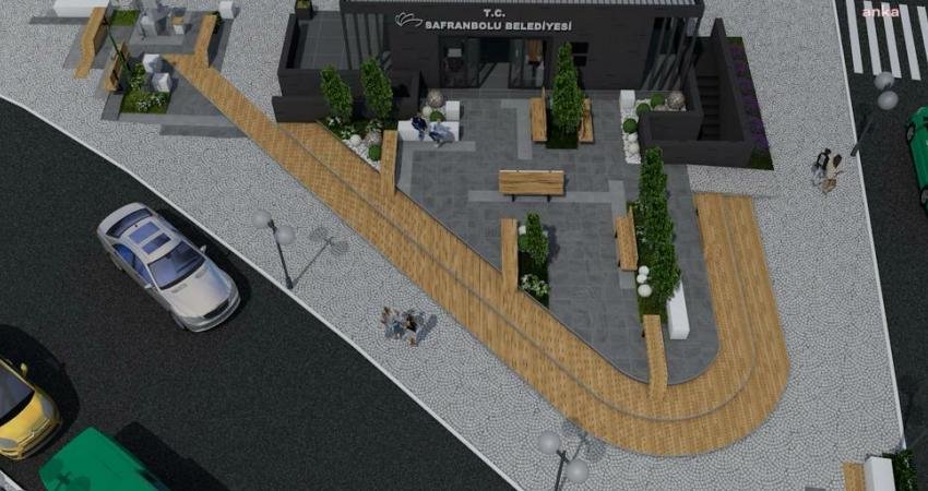 Safranbolu Belediyesi, Kaya Erdem Caddesi ile başlayan ve kentin merkezi