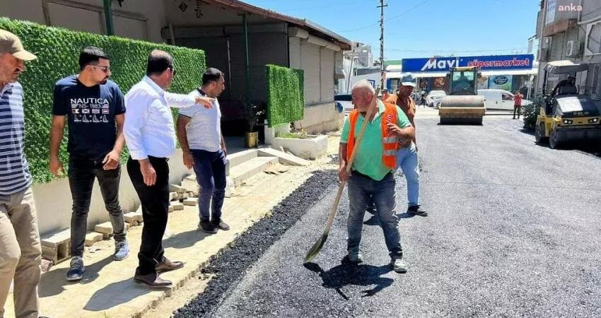 Samandağ Belediyesi, ilçe genelinde sürdürülen asfalt seferberliğine Tomruksu Mahallesi’nde devam