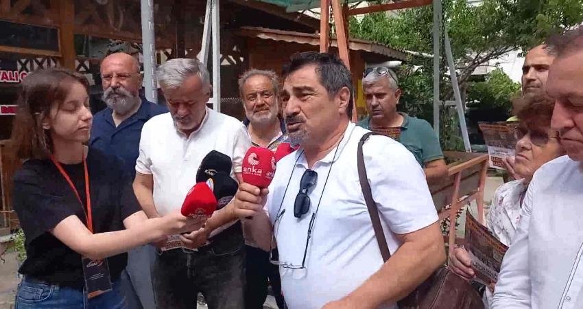 Samsun Büyükşehir Belediyesi’nin Atakum ilçesindeki Kurupelit Marina'nın önünde bulunan itfaiye