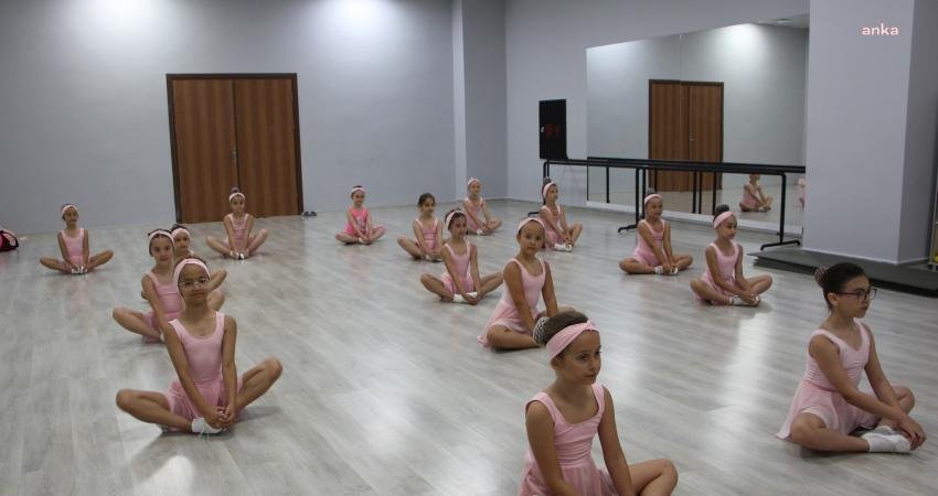 Saray Belediyesi’nin Yaz Atölyeleri kapsamında açtığı Bale ve Dans Atölyesi’nde