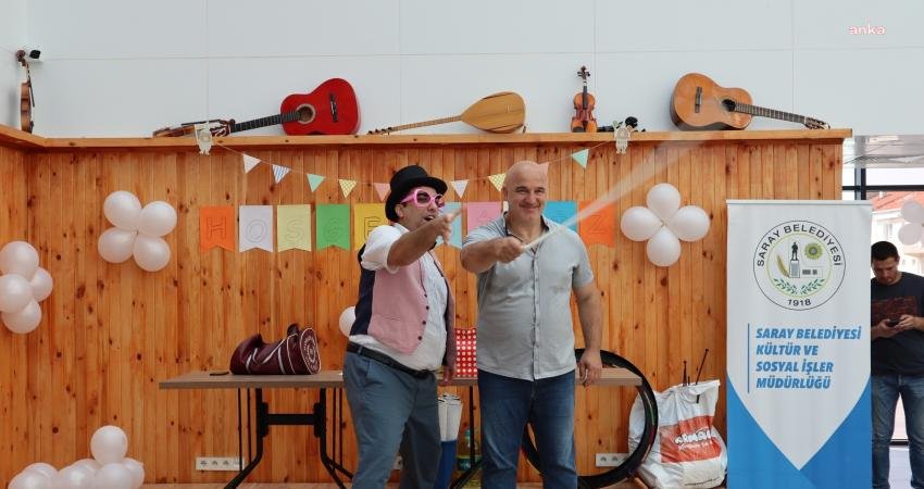 Saray Belediyesi'nin Yaz Atölyeleri, Saray Atatürk Kültür Merkezi’nde dün düzenlenen