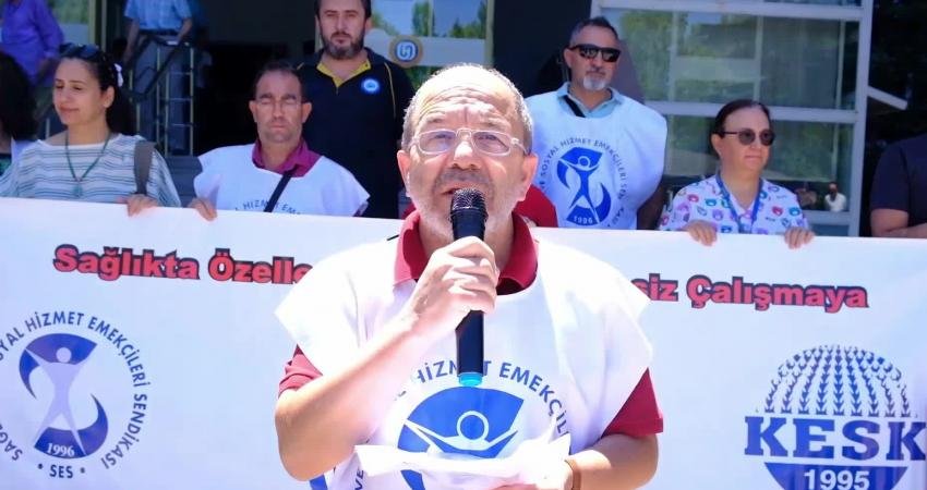 Sağlık ve Sosyal Hizmet Emekçileri Sendikası (SES) Eskişehir Şube Başkanı