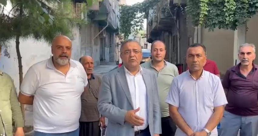 CHP Diyarbakır Milletvekili Sezgin Tanrıkulu, Diyarbakır Valiliği tarafından Suriçi Melikahmet