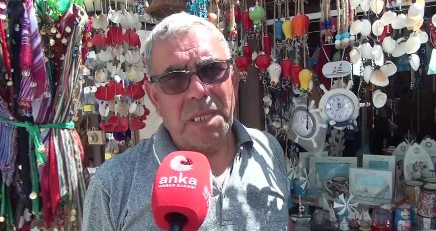 Sinop’ta el emeği ürünlerin satışı yapan Osman Aksoy, “Kazandığım paranın