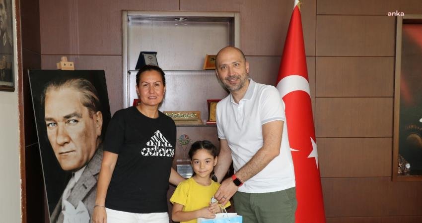 Aydın Okullar Arası Artistik Cimnastik Yarışması'nda 80 sporcu arasında Minik