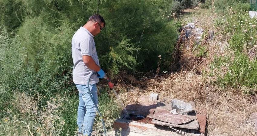 Söke Belediyesi’nin yıl boyu sürdürdüğü haşere ve sinek mücadelesi, sıcak
