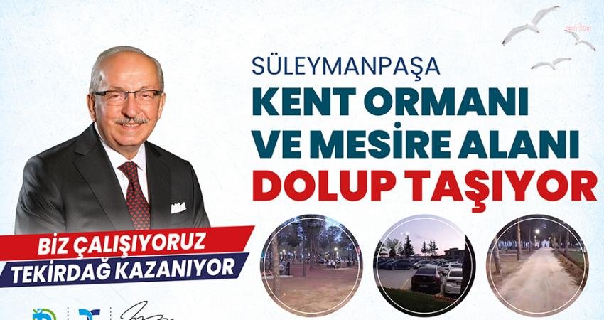 Kısa bir süre önce düzenlenen törenle hizmete açılan Süleymanpaşa Kent