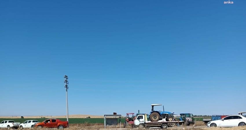 CHP Şanlıurfa Milletvekili Mahmut Tanal, “Şanlıurfa Viranşehir’de bugün çiftçilerin gerçekleştirdiği