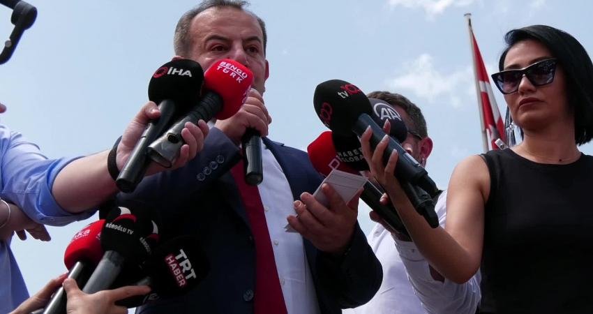 Bolu Belediye Başkanı Tanju Özcan, Bolu’dan Ankara CHP Genel Merkezi’ne