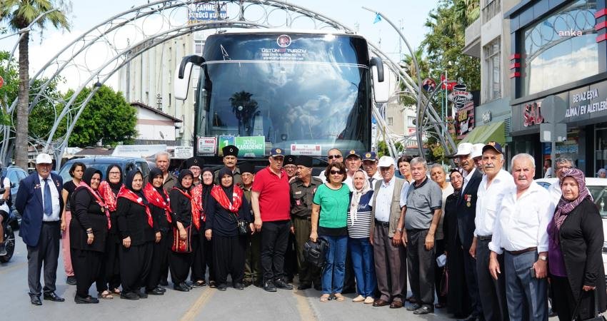 Tarsus Belediyesi’nden Gazilere Özel Samsun, Trabzon, Ordu ve Amasya Gezisi Tarsus Belediyesi, Türkiye Muharip Gaziler Derneği Tarsus Şubesi Üyeleri ve
