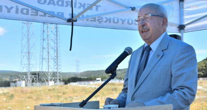 Tekirdağ Büyükşehir Belediyesi, Saray ilçesi Safaalan Düğün Salonu’nun temelini törenle