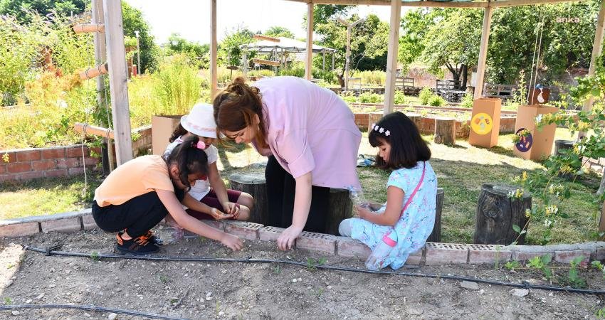 Tepebaşı  Belediyesi Yeryüzü Ekoloji Okulu’nda 6-11 yaş arası çocuklar için