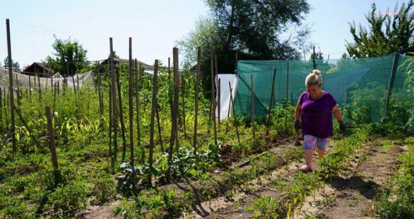 Tepebaşı Belediyesi’nin Gönüllü Bahçelerinde doğayla ve toprakla iç içe zaman
