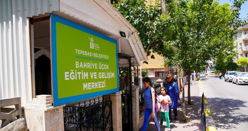 Tepebaşı Belediyesi Bahriye Üçok Eğitim ve Gelişim Merkezi’nde yaz dönemi