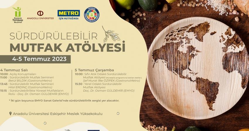 Tepebaşı Belediyesi öncülüğünde Anadolu Üniversitesi Eskişehir Meslek Yüksekokulu ve Gastronometro/Metro