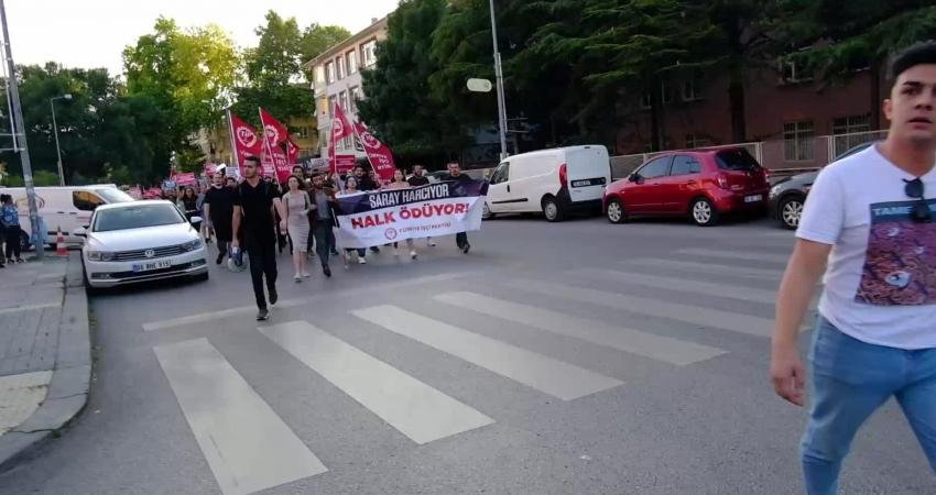 TİP, Hazine ve Maliye Bakanlığı Önünde Zamları Protesto Etti, 15 Kişi Gözaltına Alındı Türkiye İşçi Partisi (TİP) Ankara İl Örgütü, Hazine ve Maliye