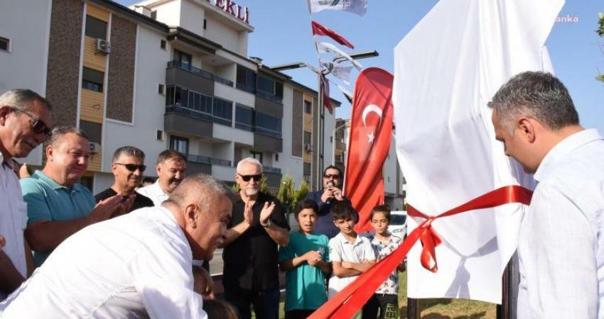 Torbalı Belediyesi, içerisinde yürüyüş yolu, basketbol sahası, çocuk oyun grubu