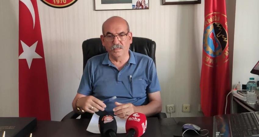 Türkiye Emekliler Derneği Elazığ Şube Başkanı Vedat Gür, emekli maaşlarına