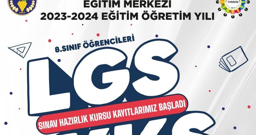 Turgutlu Belediyesi Eğitim Merkezi’nde (TURBEM), 2023-2024 eğitim öğretim yılı sınav