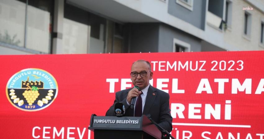 Turgutlu Cemevi ve Kültür Sanat Merkezi’nin Temeli Atıldı Turgutlu Belediyesi tarafından Selvilitepe Mahallesinde hizmete sunulacak Cemevi ve Kültür