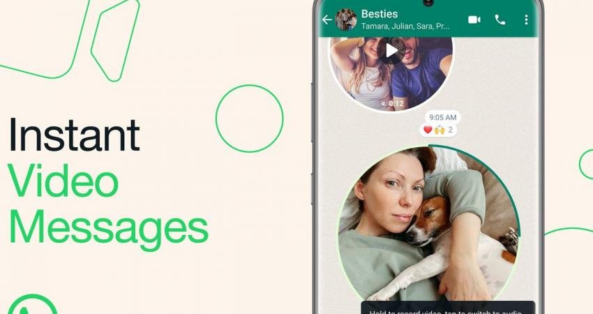 WhatsApp, aynı sesli mesajlara benzer bir şekilde video mesajlar gönderebilmenizi