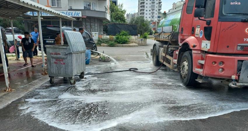 Mersin Yenişehir Belediyesi Temizlik İşleri Müdürlüğü ekipleri kent genelinde temizlik