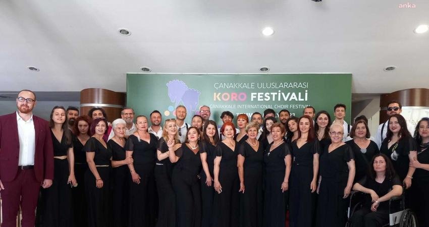 7. Çanakkale Uluslararası Koro Festivali’ne katılan Mersin Yenişehir Belediyesi Nevit
