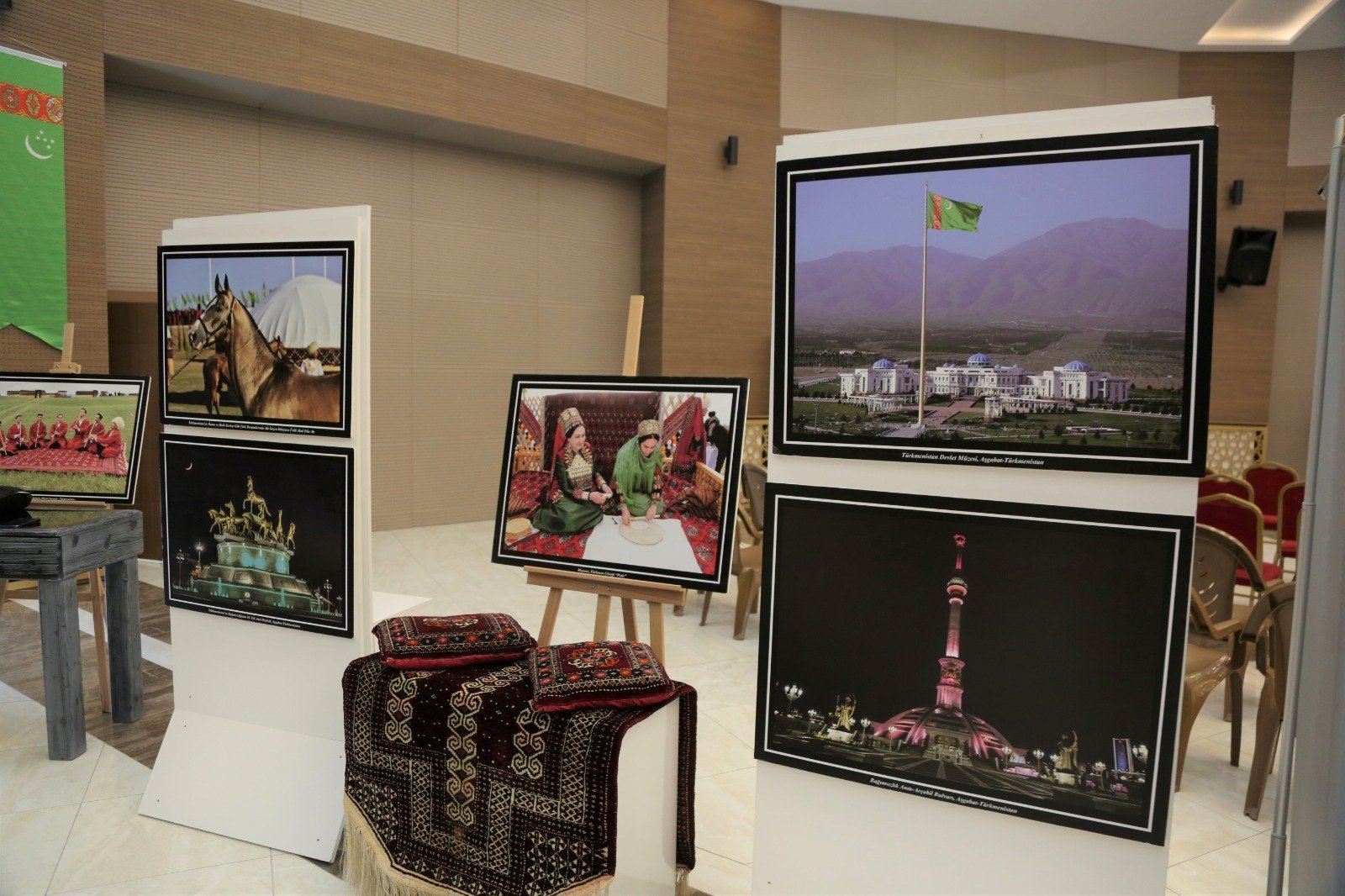 Ankara Keçiören’de Türk Cumhuriyetleri Geleneksel El Sanatları Sergisi Ziyarete Açıldı Keçiören Belediyesi ile Uluslararası Türk Kültürü Teşkilatı (TÜRKSOY) iş birliğinde