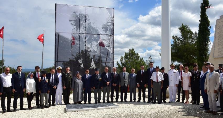 10 Ağustos Anafartalar Zaferi'nin 108. yıl dönümü dolayısıyla Conkbayırı'nda tören