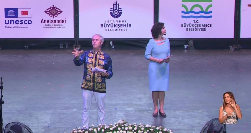 Oyuncu Melek Baykal 24. Uluslararası İstanbul Büyükçekmece Kültür ve Sanat