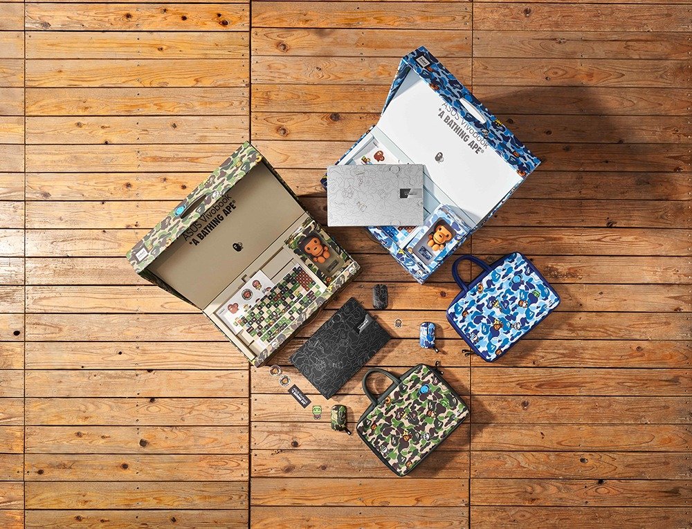 Teknoloji ve Sokak Modasını Buluşturan Tasarım ASUS Vivobook S 15 OLED BAPE® Edition ile teknoloji modayla