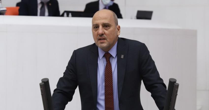 TİP İstanbul Milletvekili Ahmet Şık, EXPO Antalya’nın satışa çıkarılmasını Meclis