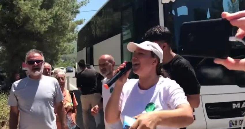 Akbelen Ormanı’ndaki ağaç kesimine direnen köylüler ve çevreciler, CHP, İYİ