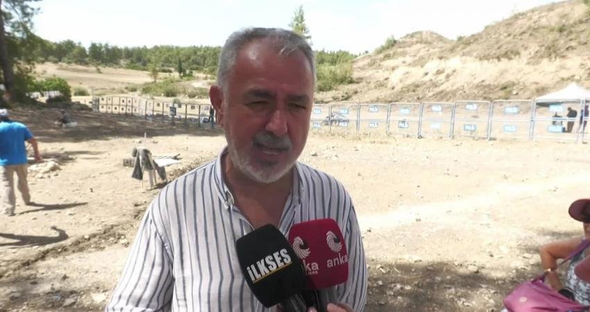 CHP Muğla Milletvekili Cumhur Uzun, Akbelen Ormanı’nda ağaç kesimini protesto