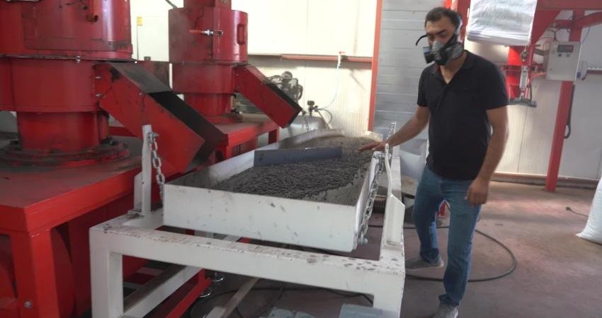 Ankara Büyükşehir Belediyesi’nin (ABB) Kahramankazan’da kurduğu ‘Sıfır Atık Yeşil Dönüşüm