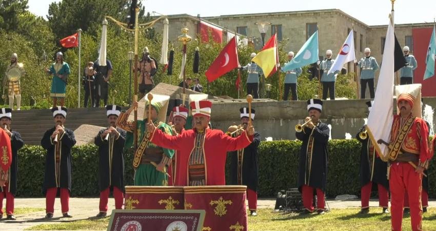 Ankara'da 30 Ağustos Zafer Bayramı'nın 101'inci yılı kutlamaları kapsamında resmi