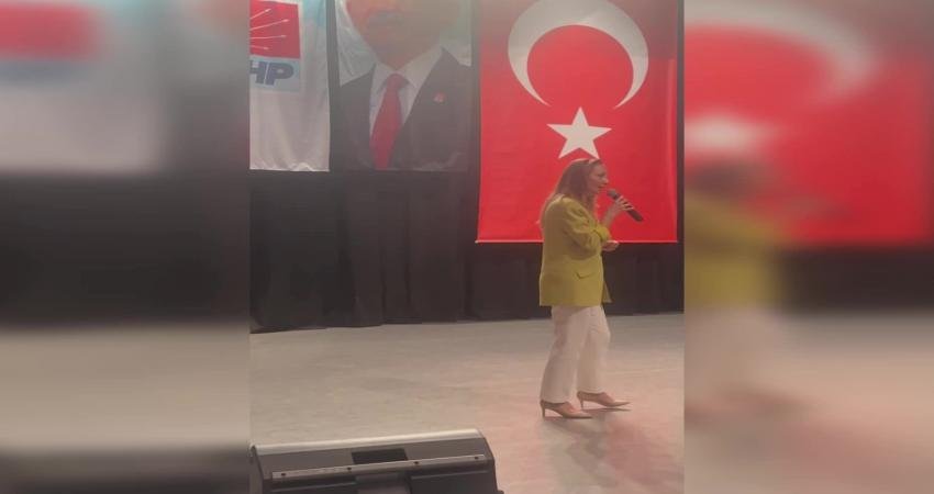 CHP Kadın Kolları Genel Başkanı Aylin Nazlıaka, CHP Akyurt İlçe