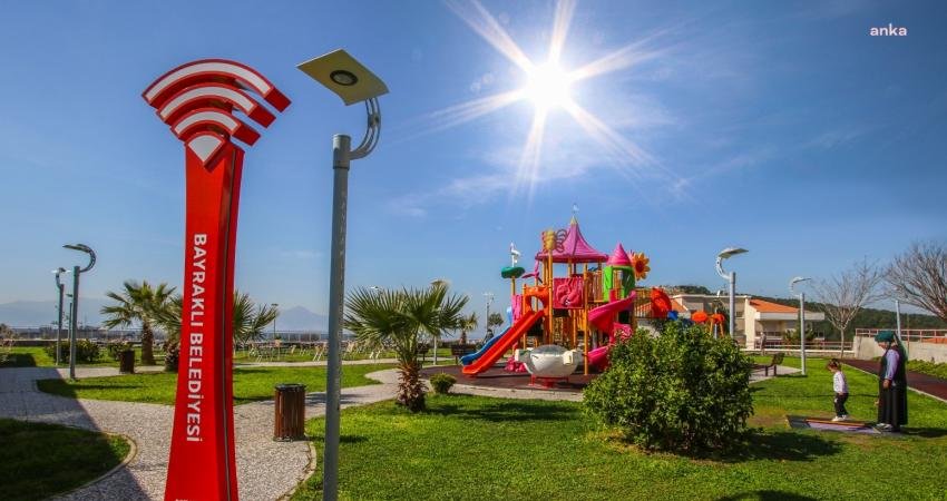 Bayraklı Belediyesi’nden İlçeye 4 Yılda 152 Bin Metrekare Yeni Yeşil Alan Gelecek nesillere daha yaşanabilir bir dünya bırakma hedefiyle çalışmalarını sürdüren