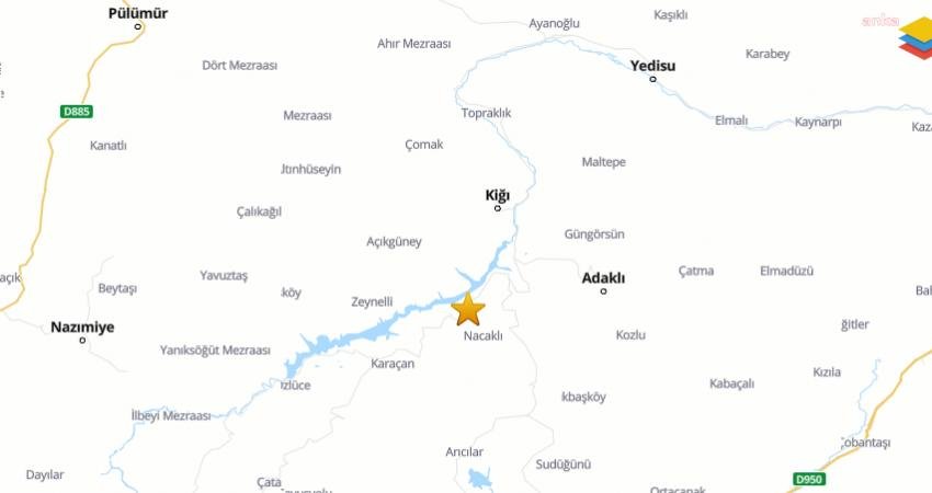 Bingöl Kiğı’da 4.2 Büyüklüğünde Deprem Oldu Bingöl’ün Kiğı ilçesinde, bugün saat 11.19’da 8.47 kilometre derinlikte 4.2