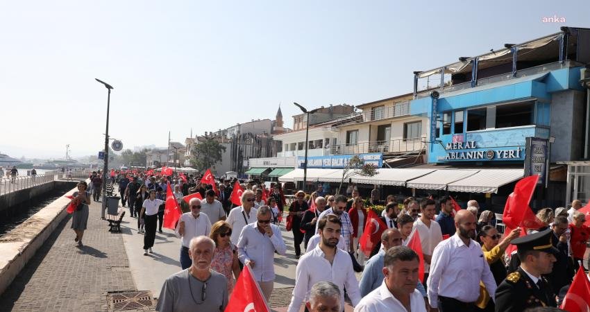 Büyük Zaferin 101'inci yıl dönümü, Mudanya’da coşku ve gururla kutlandı.